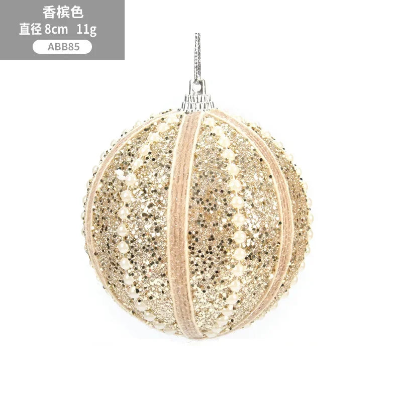 Luxurious Christmas ornament with glitter | Christimas Flare