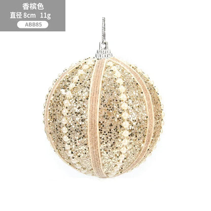 Luxurious Christmas ornament with glitter | Christimas Flare
