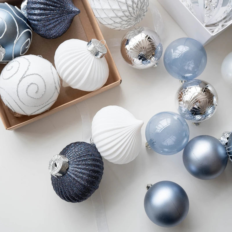 Blue Christmas Balls - Christmas Decorations | Christimas Flare