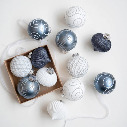 Blue Christmas Balls - Christmas Decorations | Christimas Flare