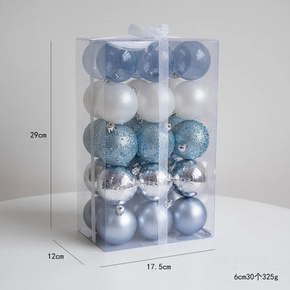Blue Christmas Balls - Christmas Decorations | Christimas Flare