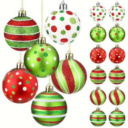 Kit of 12 Christmas ball ornaments | Christimas Flare