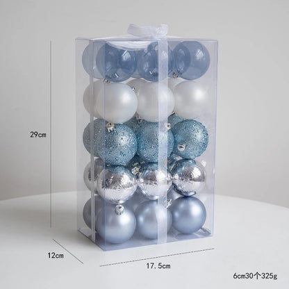 Blue Christmas Balls - Christmas Decorations | Christimas Flare