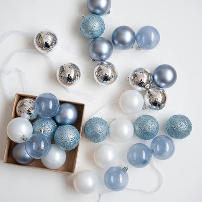 Blue Christmas Balls - Christmas Decorations | Christimas Flare