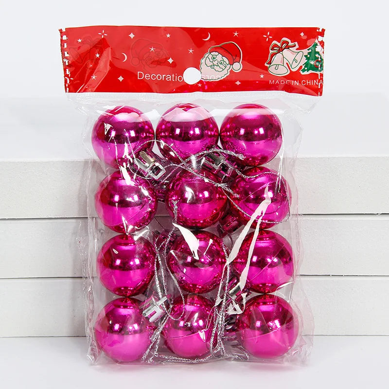 Kit of velvet Christmas ornaments| Christimas Flare