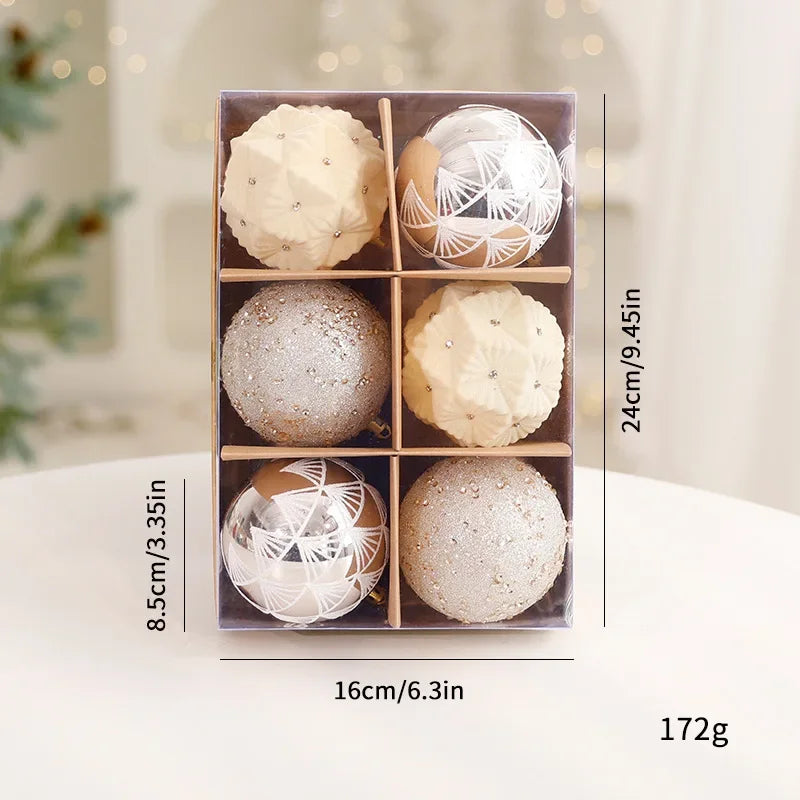 Red Christmas balls, luxury ornaments | Christimas Flare