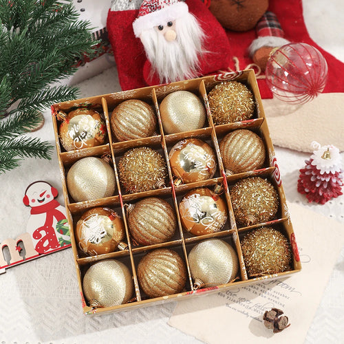 Kit of 16 Christmas ornaments for decoration | Christimas Flare