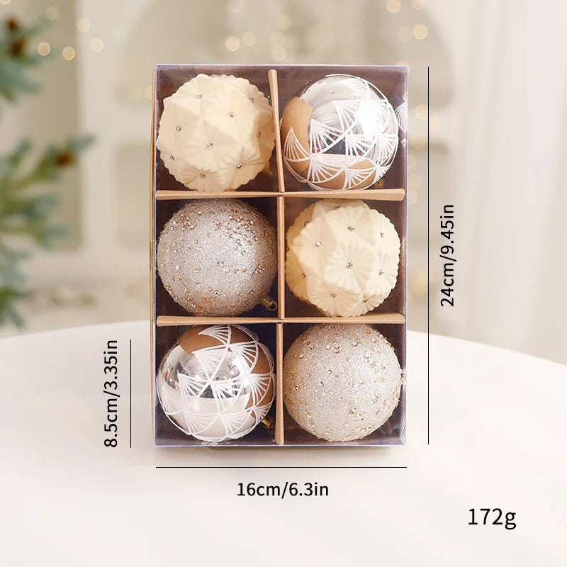 Red Christmas balls, luxury ornaments | Christimas Flare