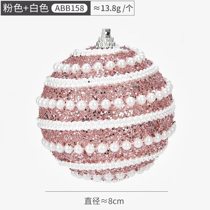 Luxurious Christmas ornament with glitter | Christimas Flare