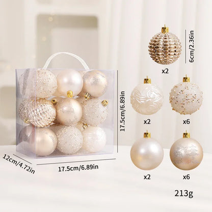 Red Christmas balls, luxury ornaments | Christimas Flare