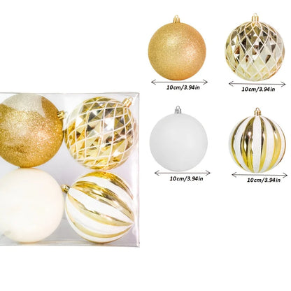 Set of 4 Christmas ornaments | Christimas Flare