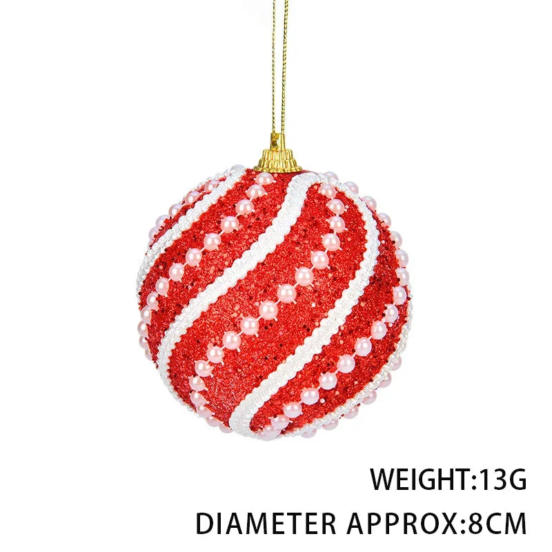 Luxurious Christmas ornament with glitter | Christimas Flare