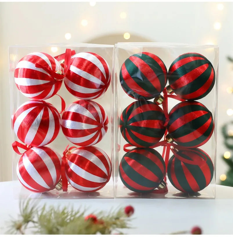Kit of 6 decorative Christmas balls | Christimas Flare