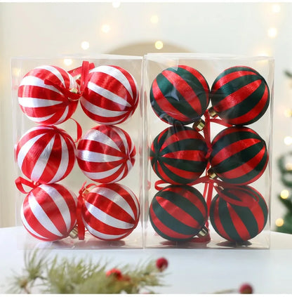 Kit of 6 decorative Christmas balls | Christimas Flare