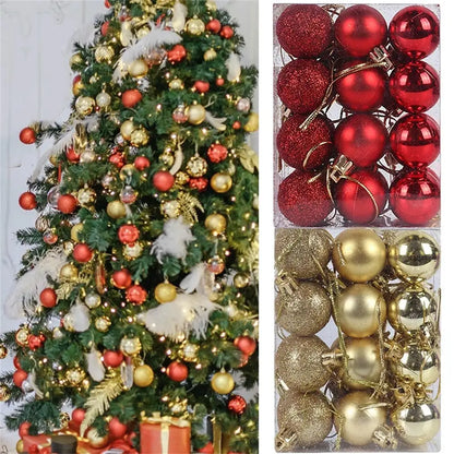 Kit of velvet Christmas ornaments| Christimas Flare