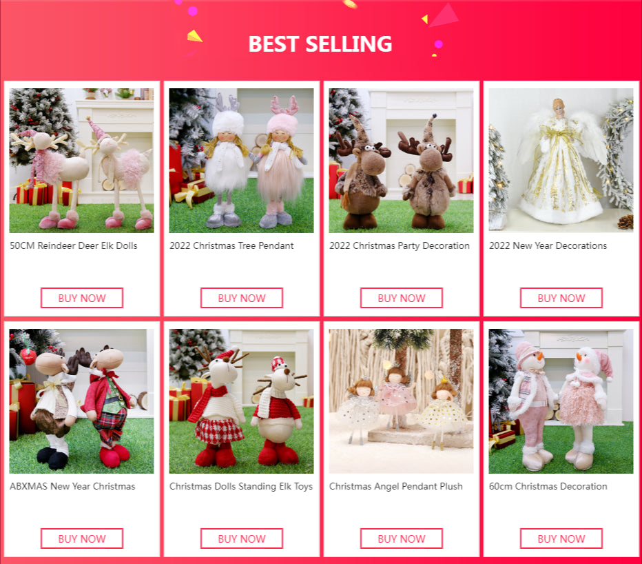 6PCS Xmas Tree Hanging Ball Ornament Decorations Gift New Year Navidad Eazy Hang Ball Bauble DIY Xmas Party Christmas