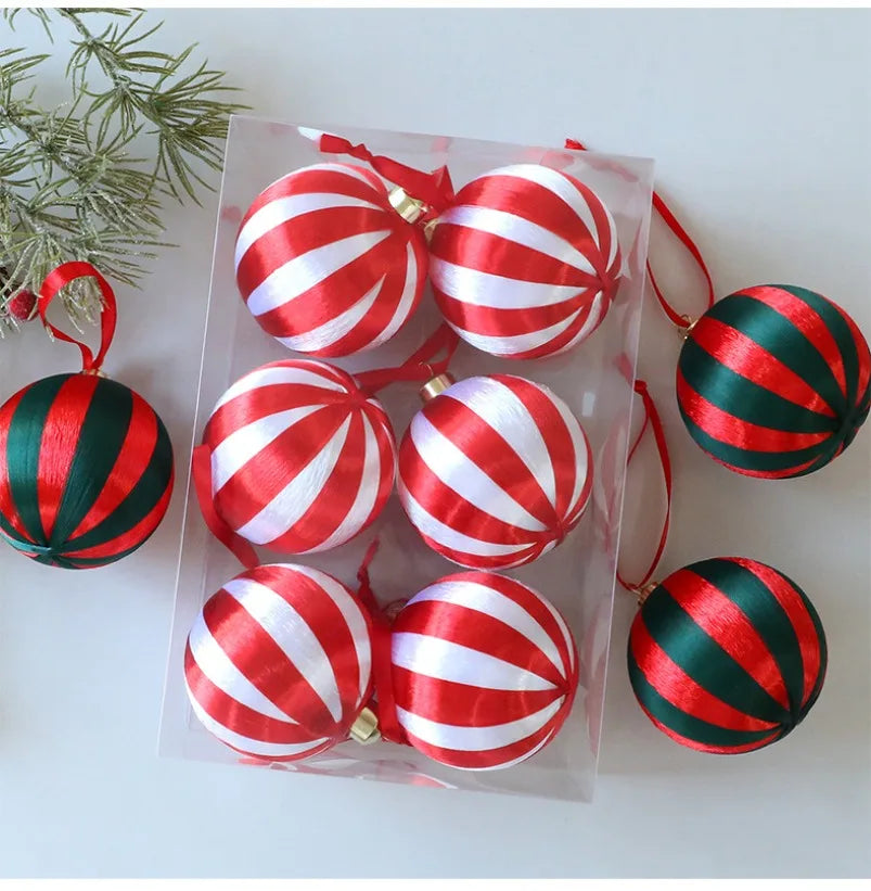 Kit of 6 decorative Christmas balls | Christimas Flare