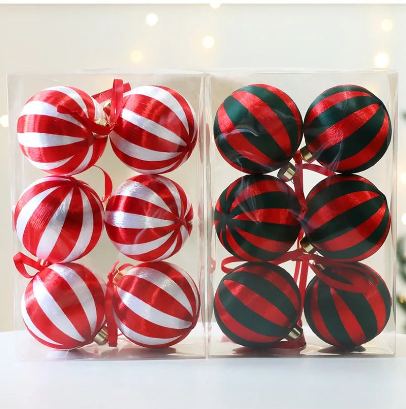 Kit of 6 decorative Christmas balls | Christimas Flare