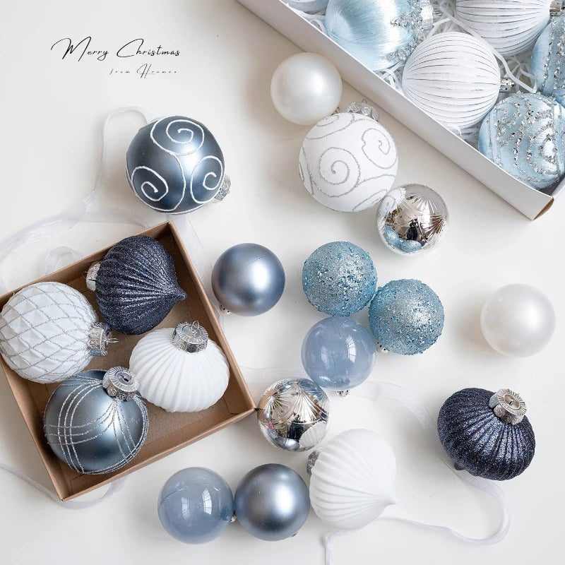Blue Christmas Balls - Christmas Decorations | Christimas Flare