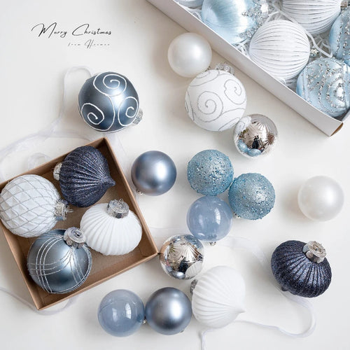 Blue Christmas Balls - Christmas Decorations | Christimas Flare