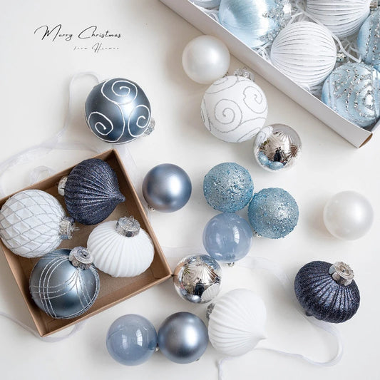 Blue Christmas Balls - Christmas Decorations | Christimas Flare