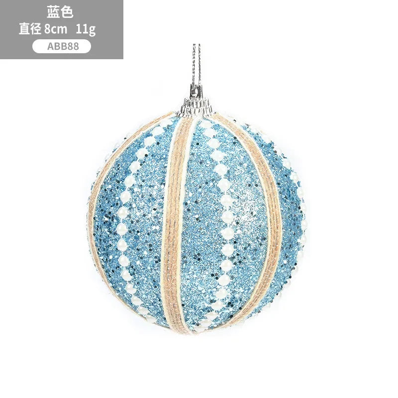 Luxurious Christmas ornament with glitter | Christimas Flare