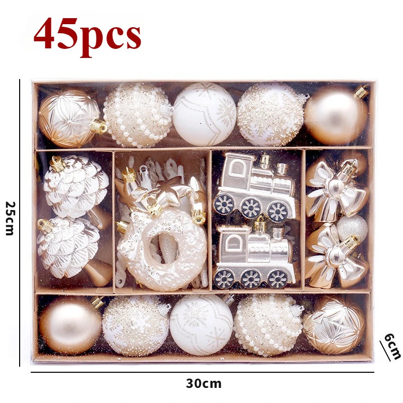 Kit of luxurious Christmas ornaments | Christimas Flare