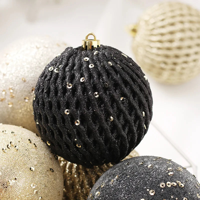 Set of Christmas balls with glitter | Christimas Flare