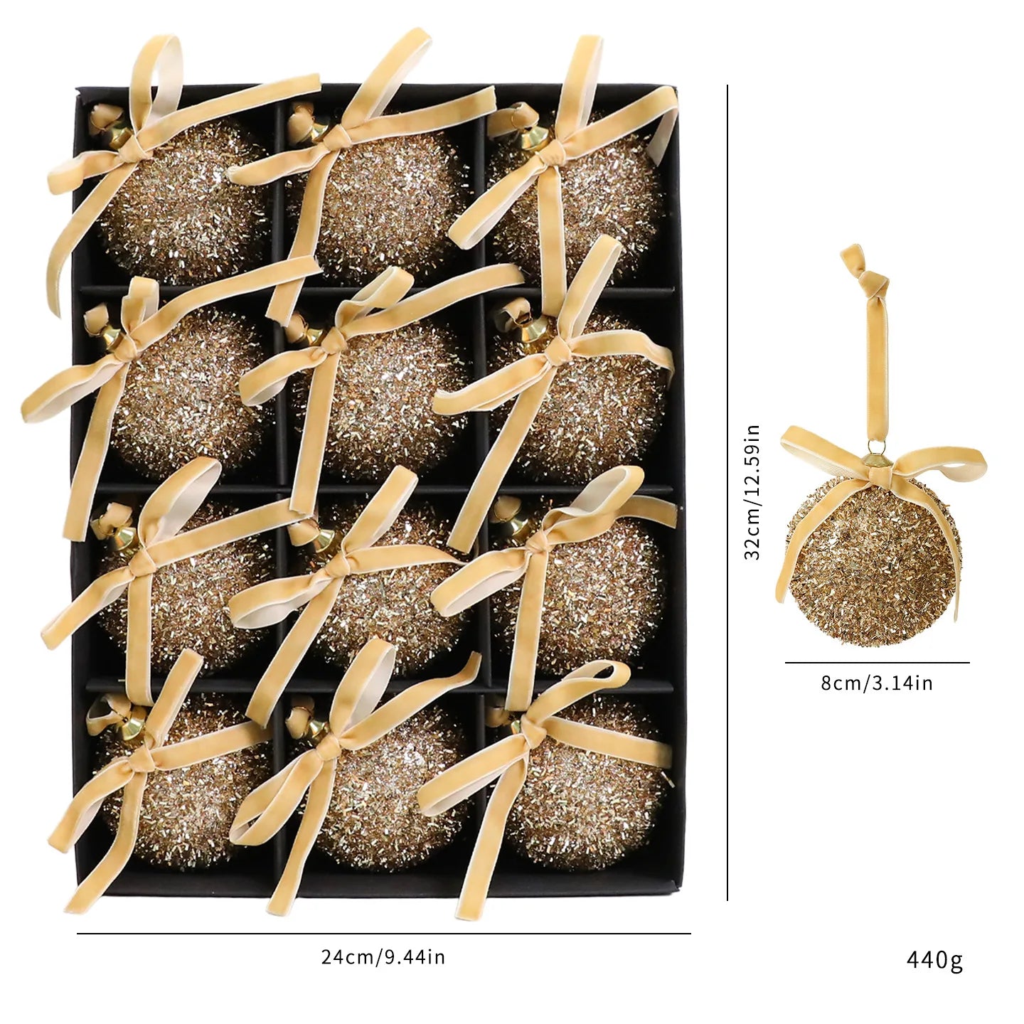 Luxury Christmas ornament set | Christimas Flare