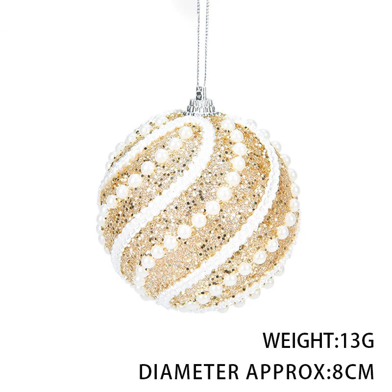 Luxurious Christmas ornament with glitter | Christimas Flare