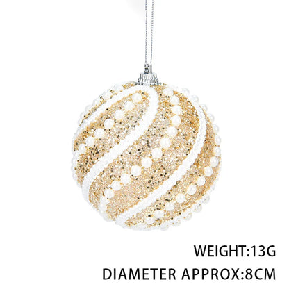 Luxurious Christmas ornament with glitter | Christimas Flare