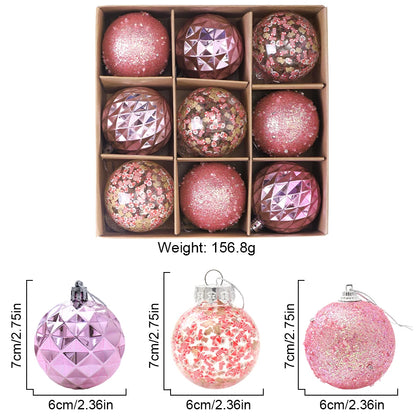 KIt of 9 Christmas balls | Christimas Flare