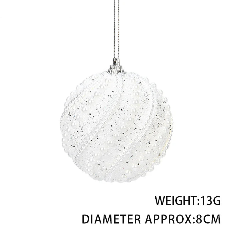 Luxurious Christmas ornament with glitter | Christimas Flare