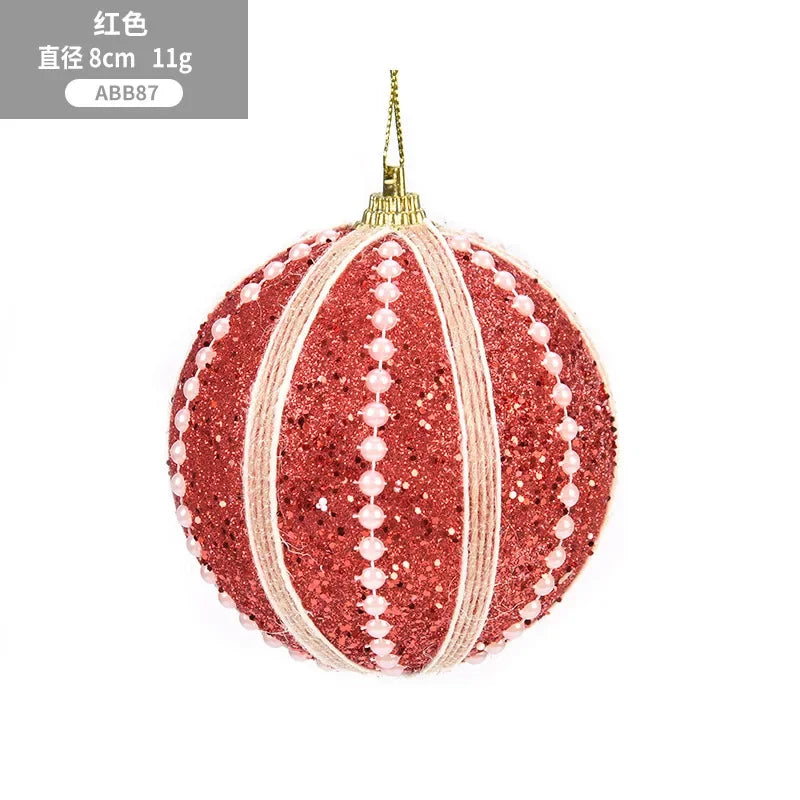 Luxurious Christmas ornament with glitter | Christimas Flare