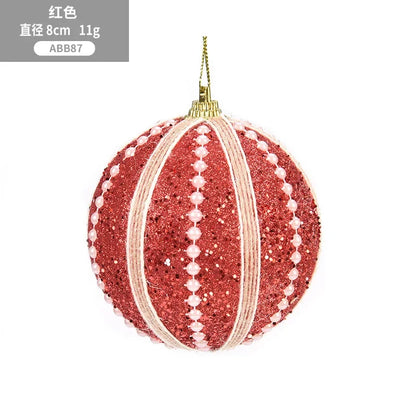 Luxurious Christmas ornament with glitter | Christimas Flare
