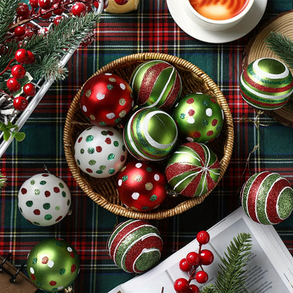 Kit of 12 Christmas ball ornaments | Christimas Flare