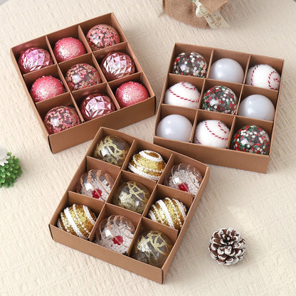 KIt of 9 Christmas balls | Christimas Flare