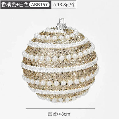 Luxurious Christmas ornament with glitter | Christimas Flare