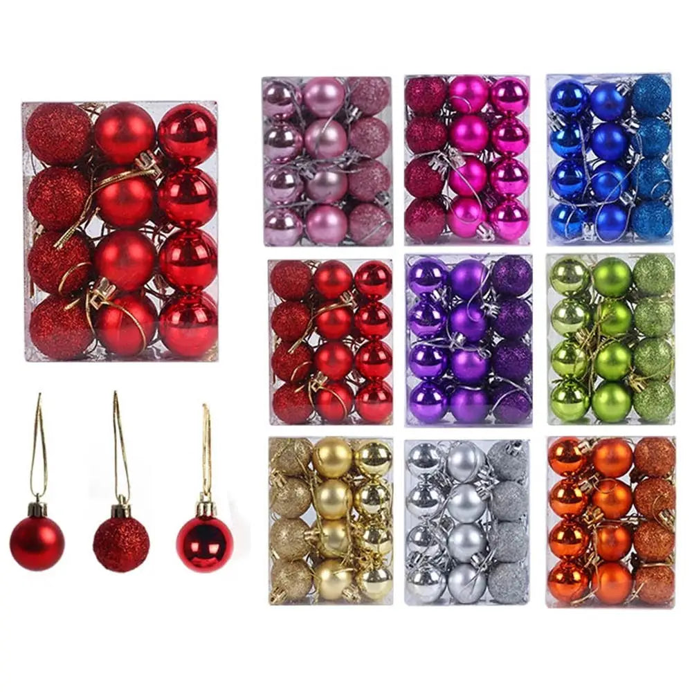 Kit of velvet Christmas ornaments| Christimas Flare