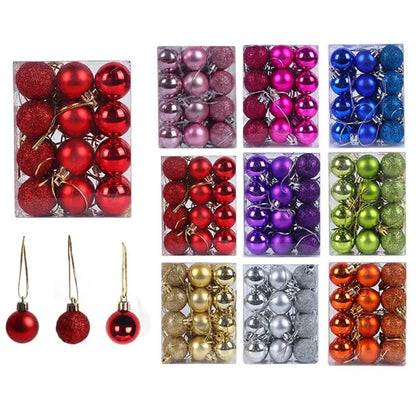 Kit of velvet Christmas ornaments| Christimas Flare