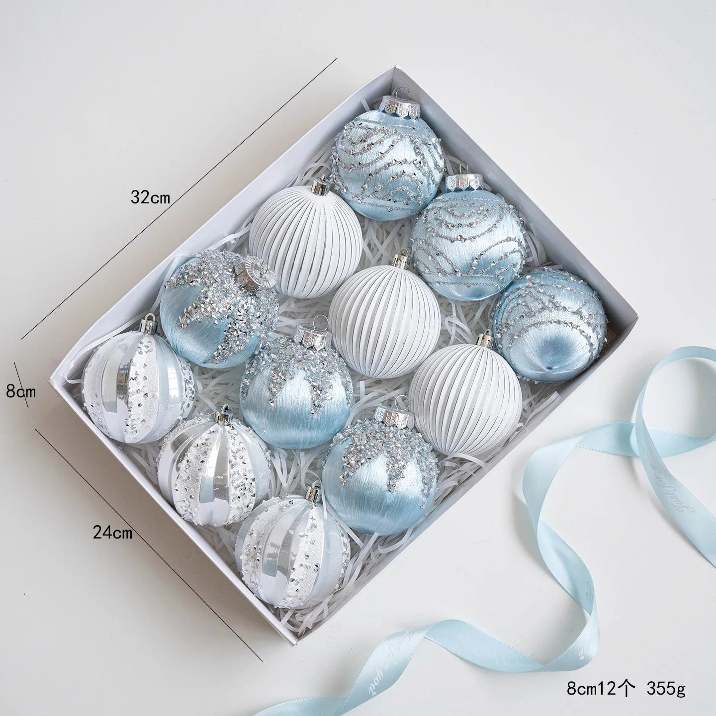 Blue Christmas Balls - Christmas Decorations | Christimas Flare