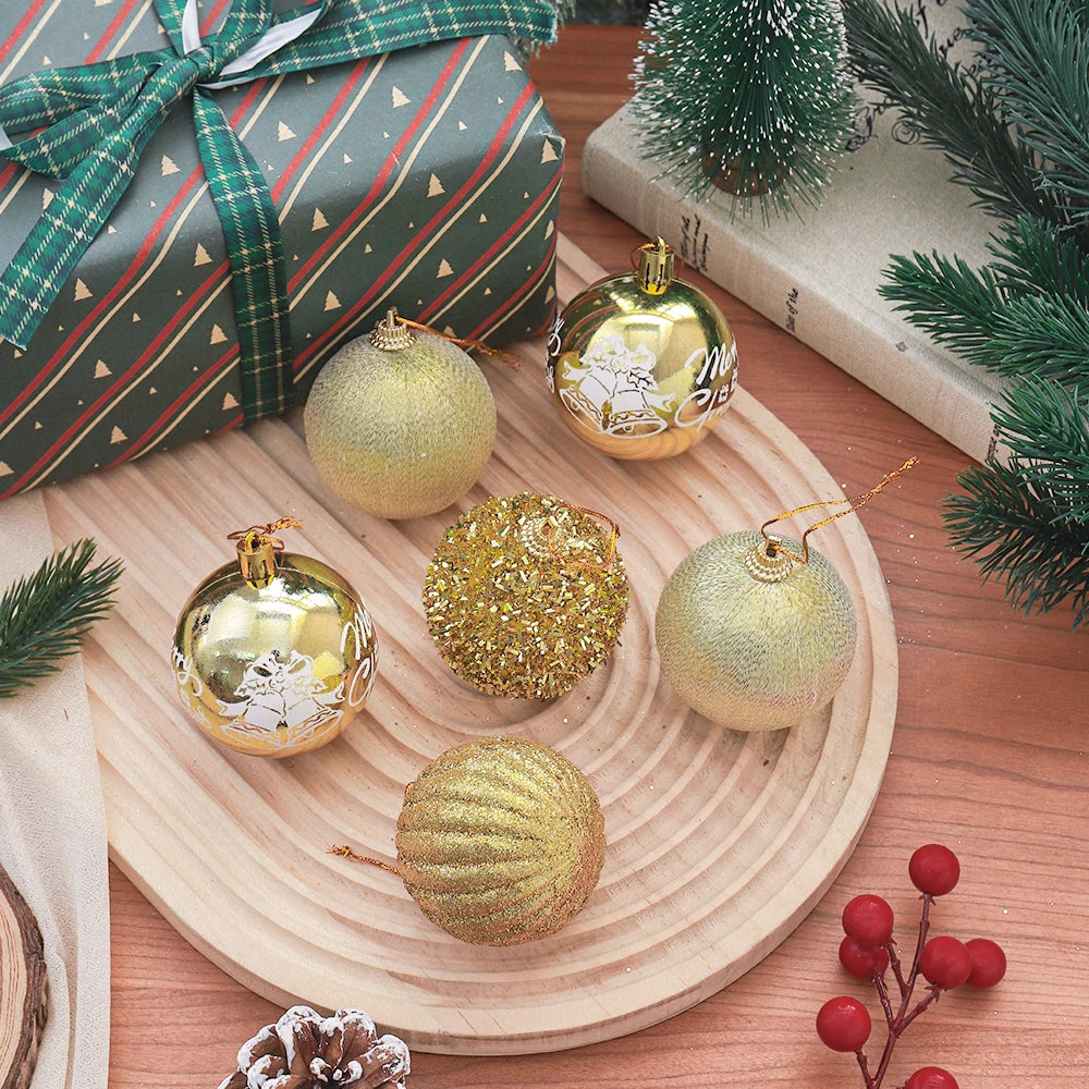 Kit of 16 Christmas ornaments for decoration | Christimas Flare