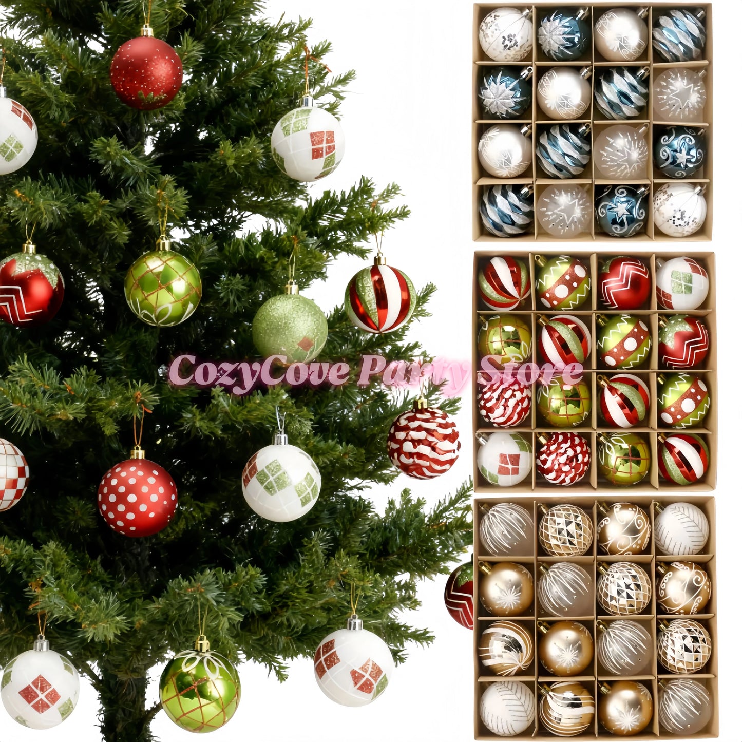 Christmas ornament kit - snowflakes | Christimas Flare