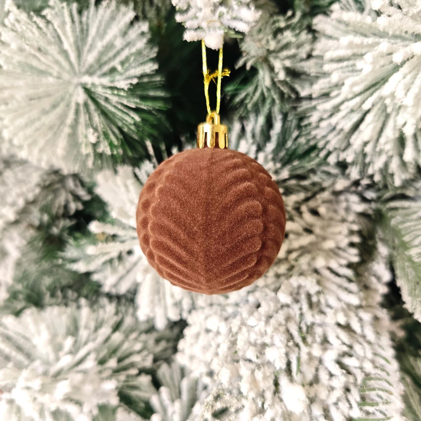 Kit of velvet Christmas ornaments| Christimas Flare