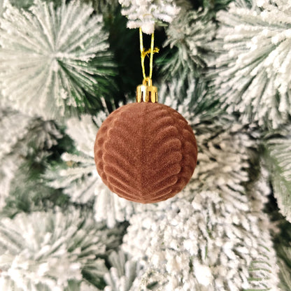 Kit of velvet Christmas ornaments| Christimas Flare