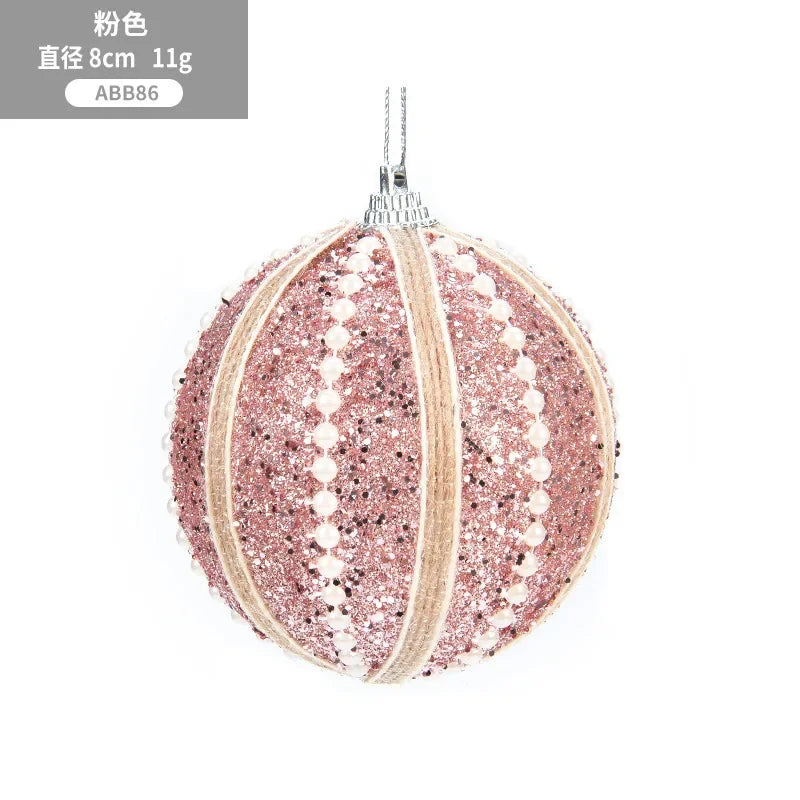 Luxurious Christmas ornament with glitter | Christimas Flare